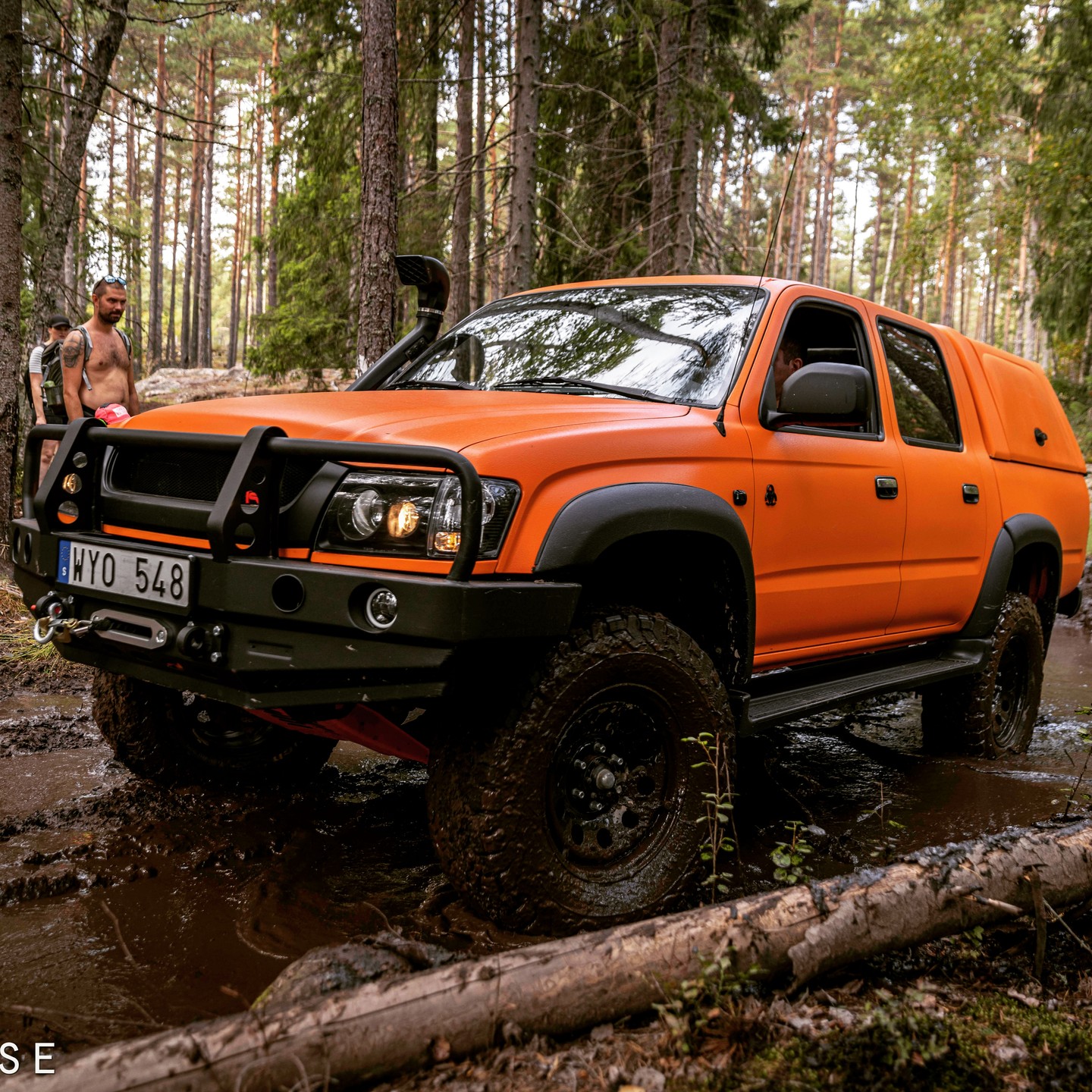 Offroad Toyota and outdoor freedom